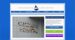 Desktop Screenshot of belfasthospitalschool.org.uk